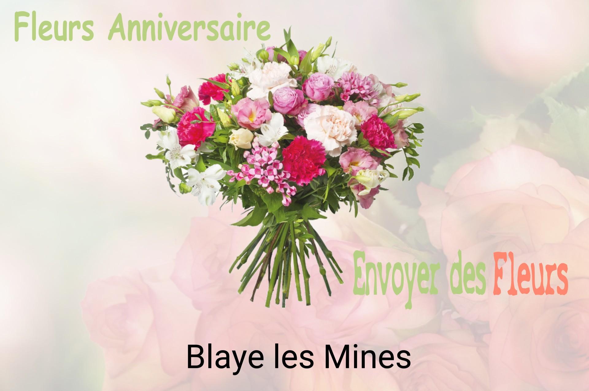 Bouquet de fleurs d’anniversaire livré à Blaye-les-Mines